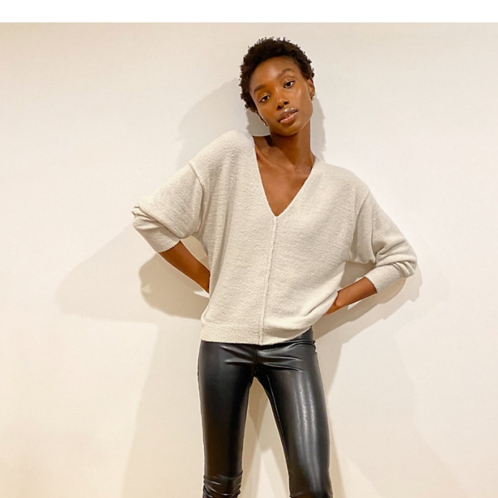 Wilfred Relaxed V-Neck Sweater NWT